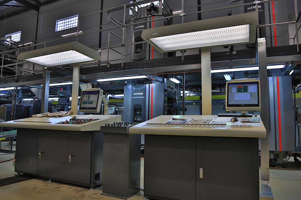 GOSS Community press control consoles